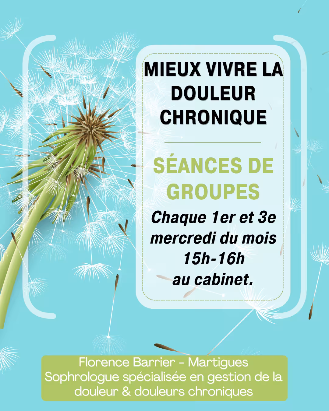 séances de groupe douleur sophrologie