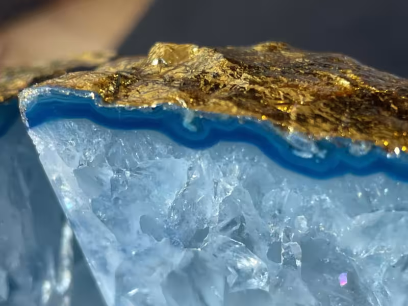 presse-livres bleu or