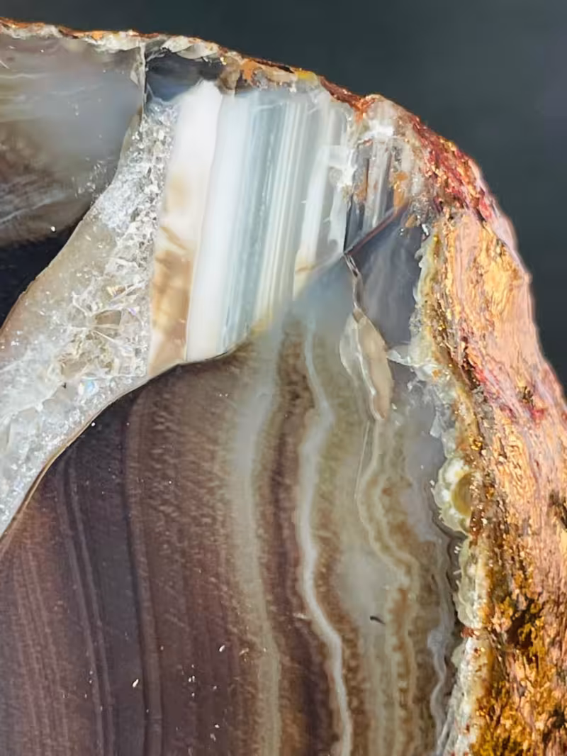 serre-livres agate noir cuivre