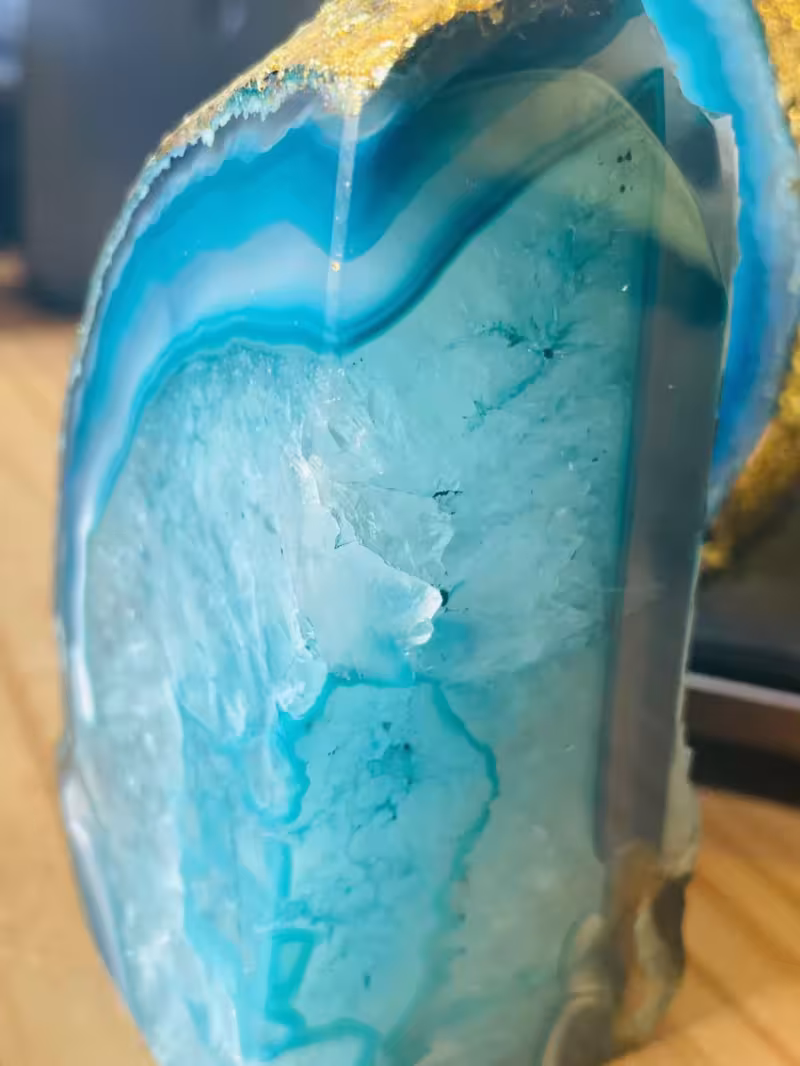 presse-livres agate sarcelle or