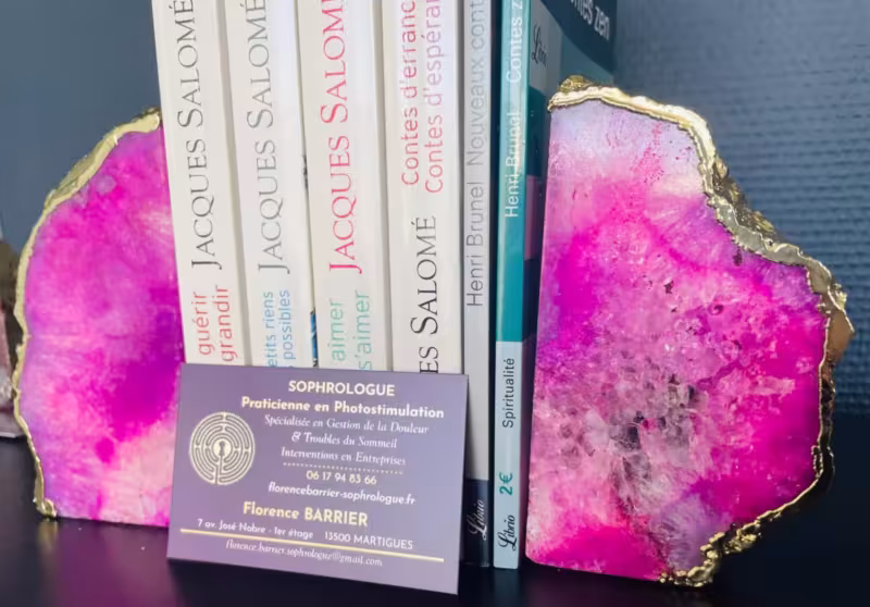 presse-livres agate rose or