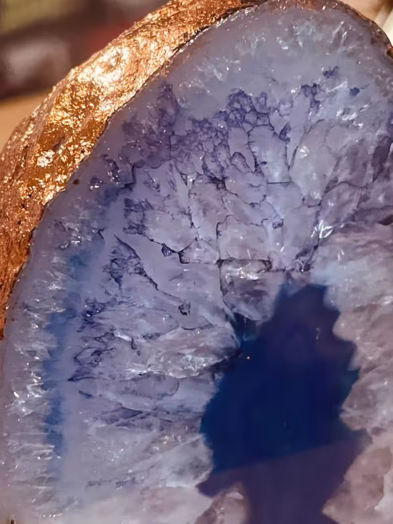 photophore agate violet cuivre