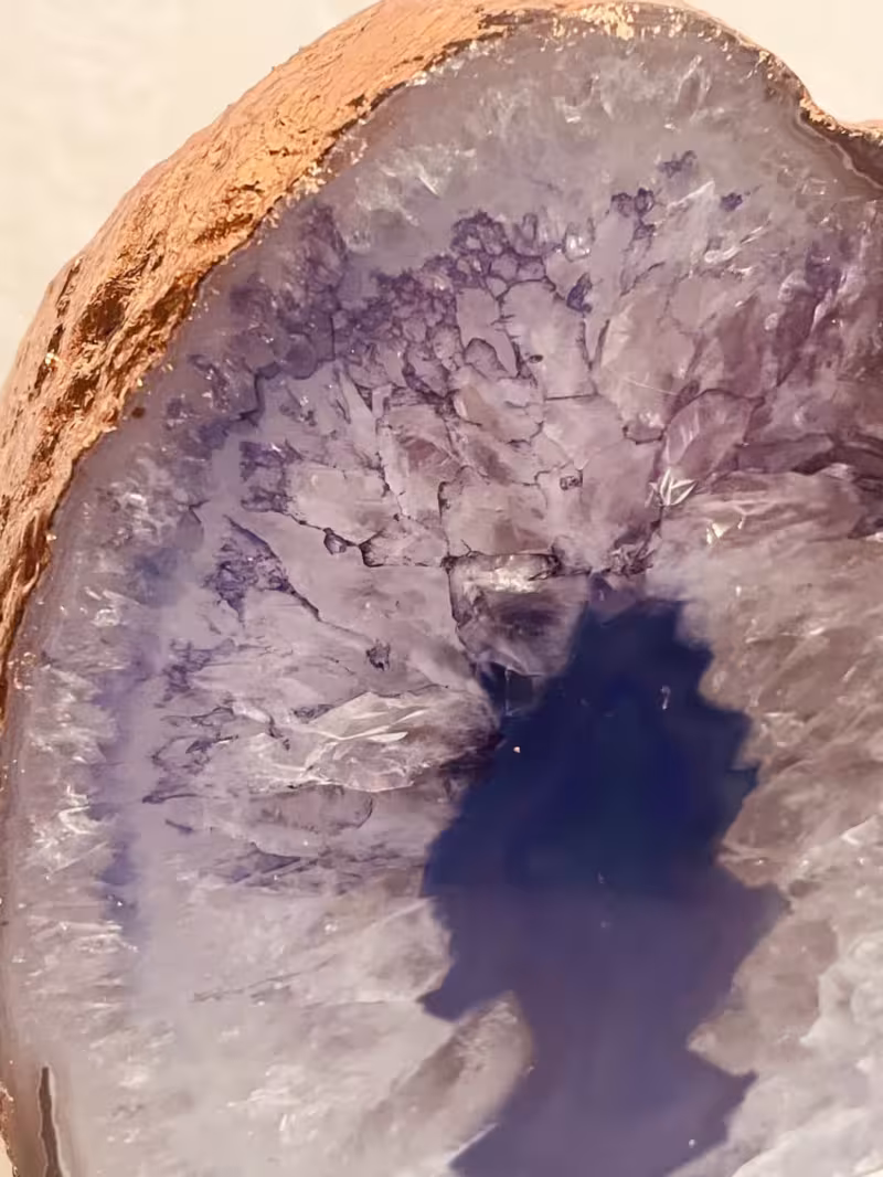 photophore agate violet cuivre