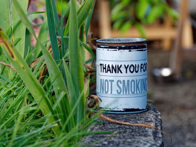 no smoking